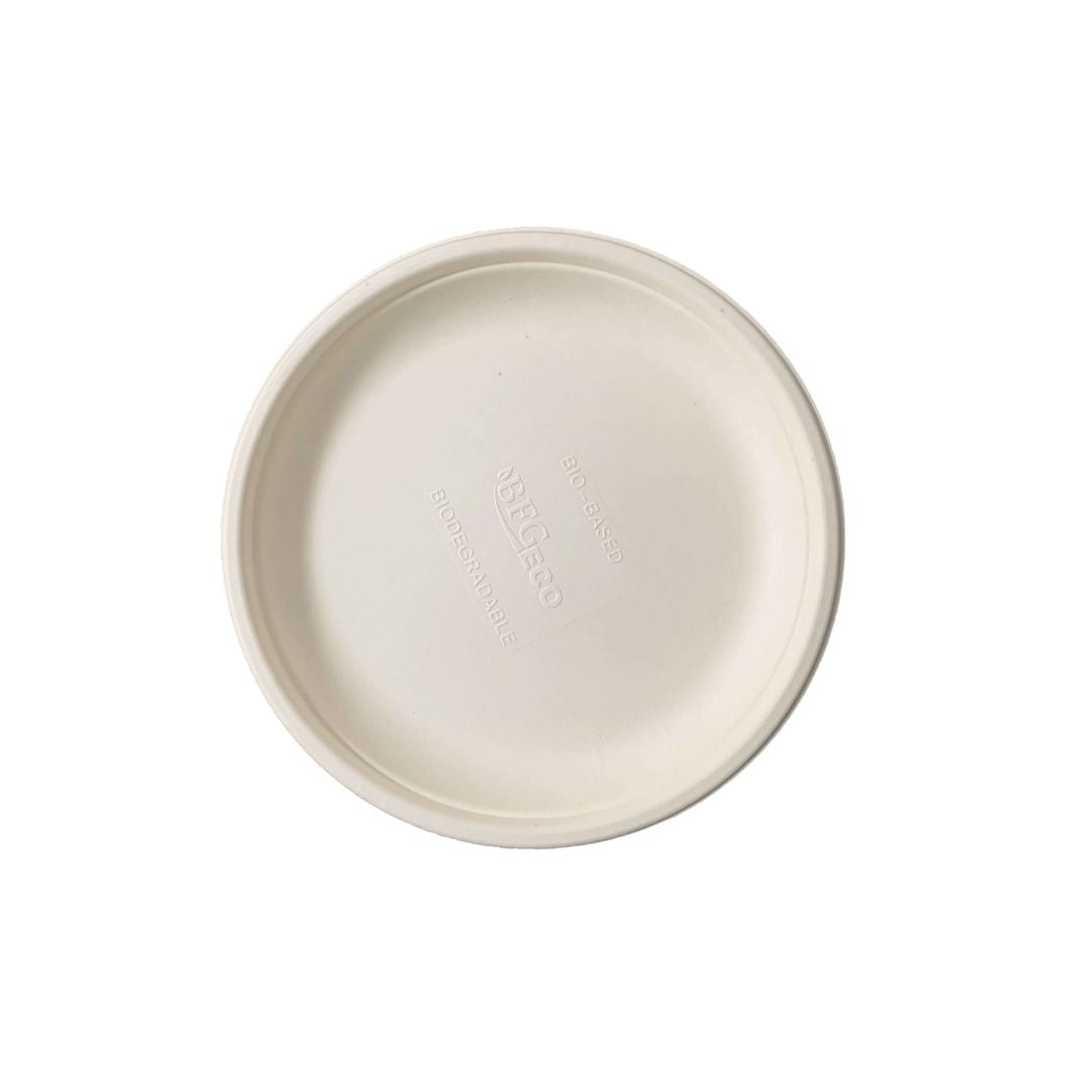 Farfurii BIO rotunde, diametru 26 cm